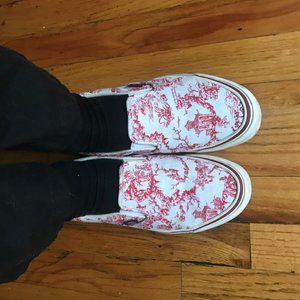 Opening Ceremony x Vans Red Porcelain Sneakers